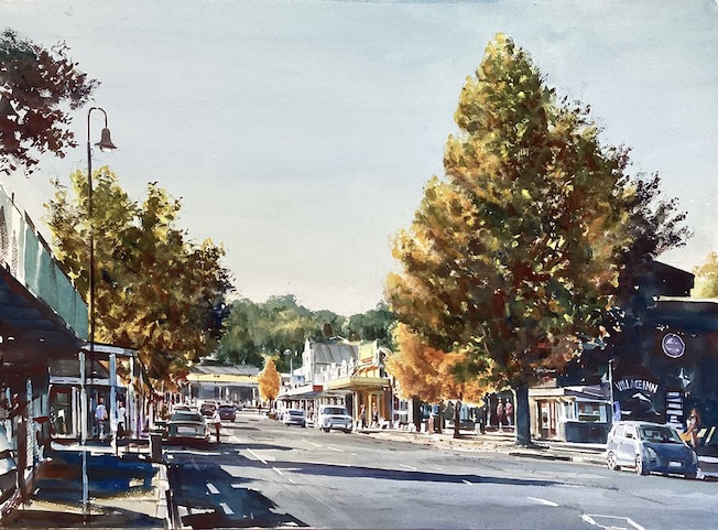 Richard Bolton| Autumn Shades |Talbot Street| Geraldine | McATamney Gallery and Design Store | Geraldine NZ